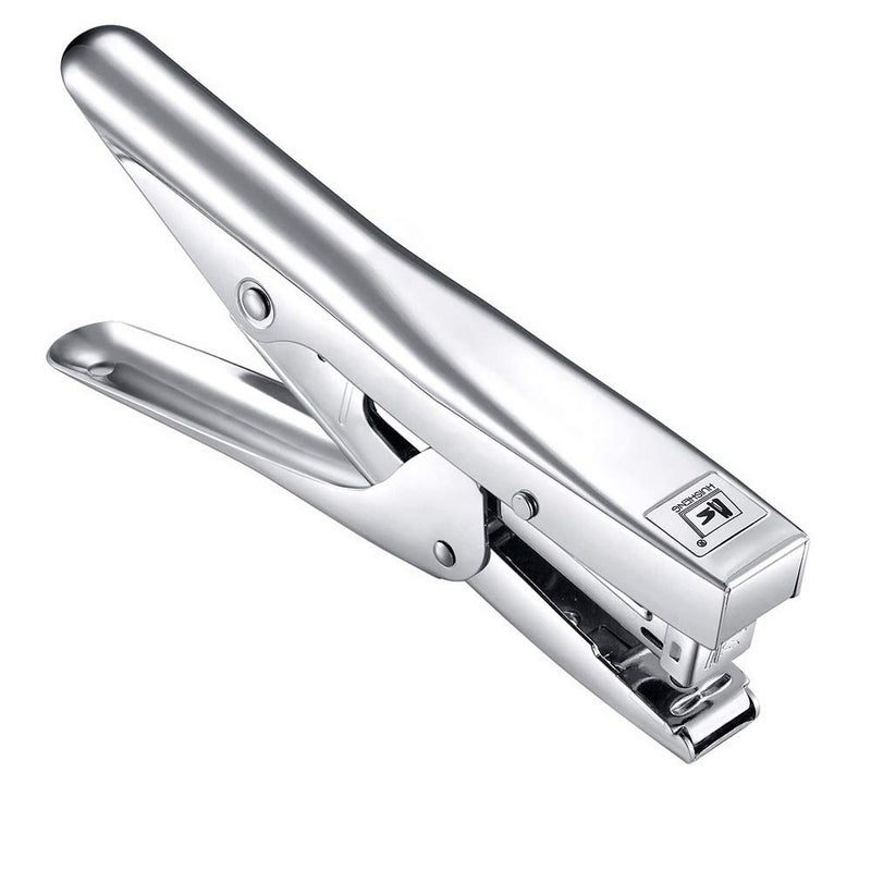 ONDY Plier Stapler Heavy Duty Office Hand Held 20-Sheet Papers Stapling Machine With 1000 Staples and Remover Tool, Silver - Image 1
